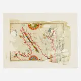 Glenn Kaino, Knowledge Transfer 932.123b, 2011, inkjet transfer on paper