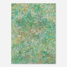 George Chann, Roses, 1976, oil on canvas