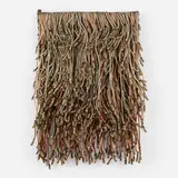 Telas Amaral, Escultura tejida 57 (from the Escultura tejida series), 1986, wool and horsehair