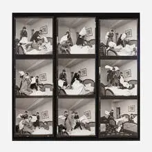 Harry Benson, The Beatles Paris - 1964, archival inkjet print mounted to panel