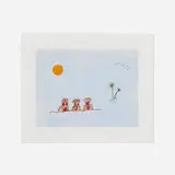 Javier Calleja, Untitled, 1999, mixed media on paper