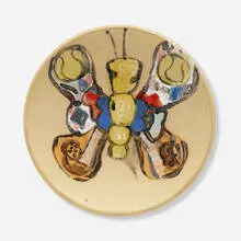 Eddie Martinez, Untitled, 2022, glazed stoneware