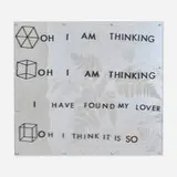 Robert Rauschenberg, Opal Gospel Panel II, 1971, screenprint on Plexiglas