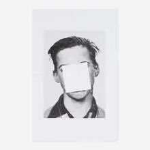 Trevor Paglen, They Took the Faces from the Accused and the Dead… (#01257_1_F), 2020, risograph