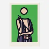 Ruth with Cigarette 5 by Julian Opie, 2006, Lambda print in colors on Fujicolour digital archival, offered Sep 2023