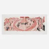David Hockney, My Second Drawing of Beuvron-en-Auge and 220 for 2020