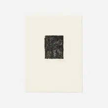 Jasper Johns, 0 through 9, 1976, lithograph on Torinoko Japan