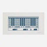 Apartment 7 by Julian Opie, 2021, woodcut on Somerset Velvet, offered Sep 2023