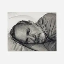 Sharon Lockhart, Ben Gazzara, Los Angeles, California, March 21, 1998, 1998, selenium-toned gelatin silver print on Ilford Multigrade IV Fiberbase