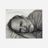 Sharon Lockhart, Ben Gazzara, Los Angeles, California, March 21, 1998, 1998, selenium-toned gelatin silver print on Ilford Multigrade IV Fiberbase