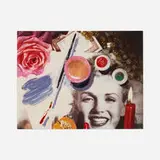 Audrey Flack, Marilyn, 1980, acrylic on C-print
