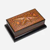 Humidor by Wendell Castle, 1996, rosewood, polychromed jelutong, cedar, and humidity regulator, sold Jan 2023