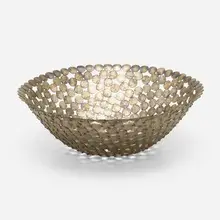 Johnny Swing, Nickel bowl, c. 2005, welded U.S. nickels