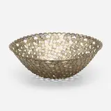 Johnny Swing, Nickel bowl, c. 2005, welded U.S. nickels