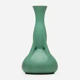 William Bryce Mundie for Teco Pottery, Rare and Tall buttressed vase, model 286