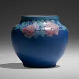 Henrietta Bailey for Newcomb College Pottery, Vase with roses