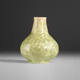 Adelaide Robineau, Vase, 1919, celadon crystalline-glazed porcelain