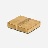 Compact by Line Vautrin, gilt bronze, mirrored glass, sold Aug 2025