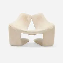 Kwok Hoi Chan, Zen chair, 1968, faux fur