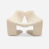 Kwok Hoi Chan, Zen chair, 1968, faux fur