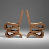 Frank Gehry, Wiggle chairs, pair