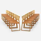 Børge Mogensen, Chairs model BM61, set of twelve