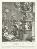 William Hogarth, Credulity, Superstition and Fanaticism - A Medley (Paulson  210,237,180,145)