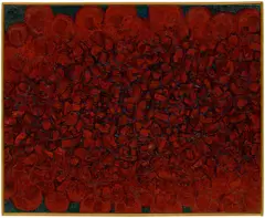 Sadami Azuma, Mass (Red). Späte 1950er Jahre, Öl auf Leinwand