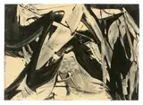 Dechique by Karl Otto Götz, 1955, Gouache auf Papier, sold Nov 2015