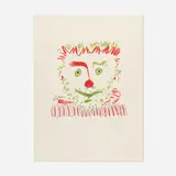 Pablo Picasso, Le Clown, 1968, lithograph in colors