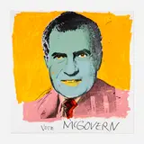 Vote McGovern by Andy Warhol, 1972, screenprint in colors on Arches 88, offered Jan 2023