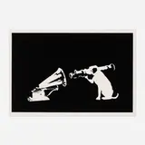HMV by Banksy, 2003, screenprint, ed. 248/600, offered Jan 2023