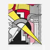 Roy Lichtenstein, Stedelijk Museum Poster, 1967, offset lithograph in colors