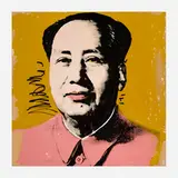 Andy Warhol, Mao, 1972, screenprint on paper