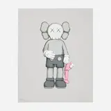 Kaws, SHARE, 2021, screenprint in colors on Stonehenge