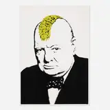 Turf War by Banksy, 2003, screenprint in colors, offered Jan 2023