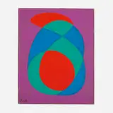 Josef Zenk, Jet Whirl, oil on canvas board