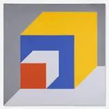 Pierre Clerk, Lila, 1977, oil on canvas