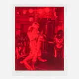 Russell Young and Mick Rock, David Bowie and the Spiders from Mars, 2009, screenprint in colors