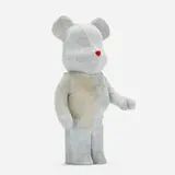 Levi's X Be@Rbrick, BE@RBRICK 1000% (Wash Denim), 2015, cast vinyl, denim