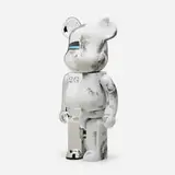 Daniel Arsham X Hajime Sorayama, BE@RBRICK 1000% (Silver), 2019, painted cast vinyl