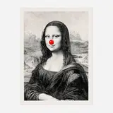 Thierry Guetta, Mona, Keep Smiling, 2019, screenprint in colors