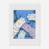 Kaws, Untitled (from the Urge portfolio), 2020, screenprint in colors
