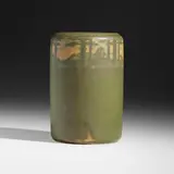 Frederick Walrath, Fine scenic vase, 1908-15, glazed earthenware
