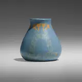 Frederick Walrath, Vase with blossoms, 1908-15, glazed earthenware