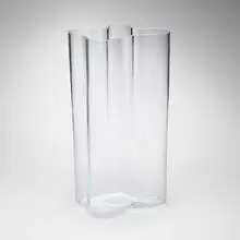 Finlandia vase by Alvar Aalto, 1936 / 2007, glass, sold Jul 2025