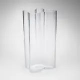 Finlandia vase by Alvar Aalto, 1936 / 2007, glass, sold Jul 2025