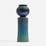 Stig Lindberg, Monumental vase, c. 1968, glazed stoneware