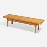 Asserbo bench by Børge Mogensen, c. 1965, pine, sold Jul 2025