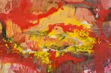 Fred Thieler, A V/67, 1967, Mischtechnik auf Papier auf Hartfaser